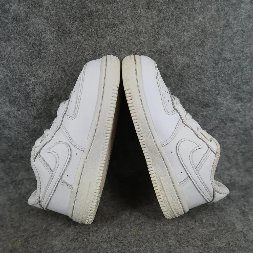 Nike Shoes Kids Toddler 8 Sneakers Force 1 LE Casual Trainers White Lace Up